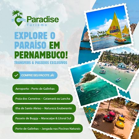 Flat Praia Dos Carneiros Eco Resort 26 Тамандаре Экстерьер фото